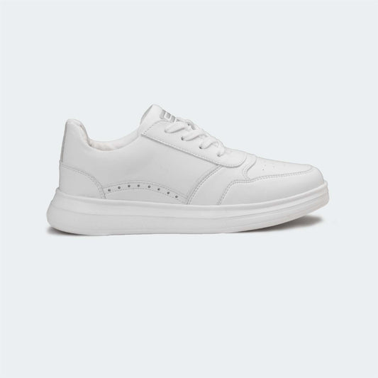 White Casual Sneakers For Kids ( HARPER 564.K )