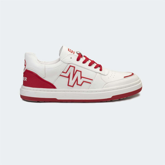 White/Red Unisex Sneakers (VEK x 569)