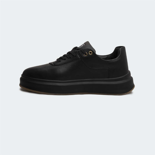 Black Casual Sneakers for Men (EDIN 602C)