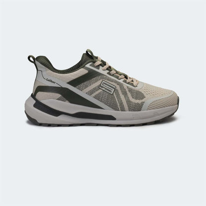Caliber Shoes Beige/Olive Sport Shoes for Men ( STRYDE 749 )