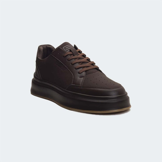 Caliber Shoes Coffee Casual Sneakers for Men (METROFADE 568)
