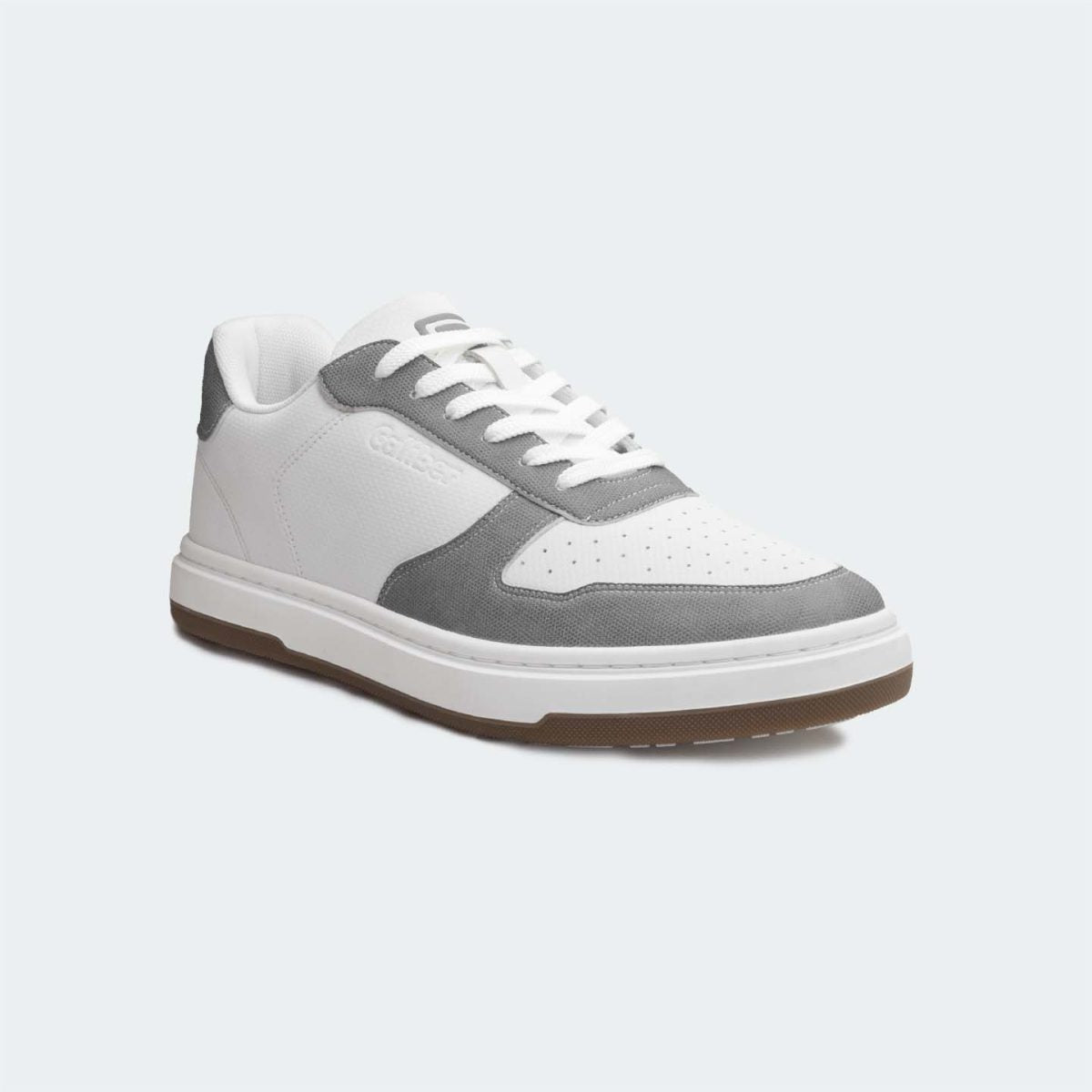 White/Grey Casual Sneakers For Women ( LEXOR 576D.W )