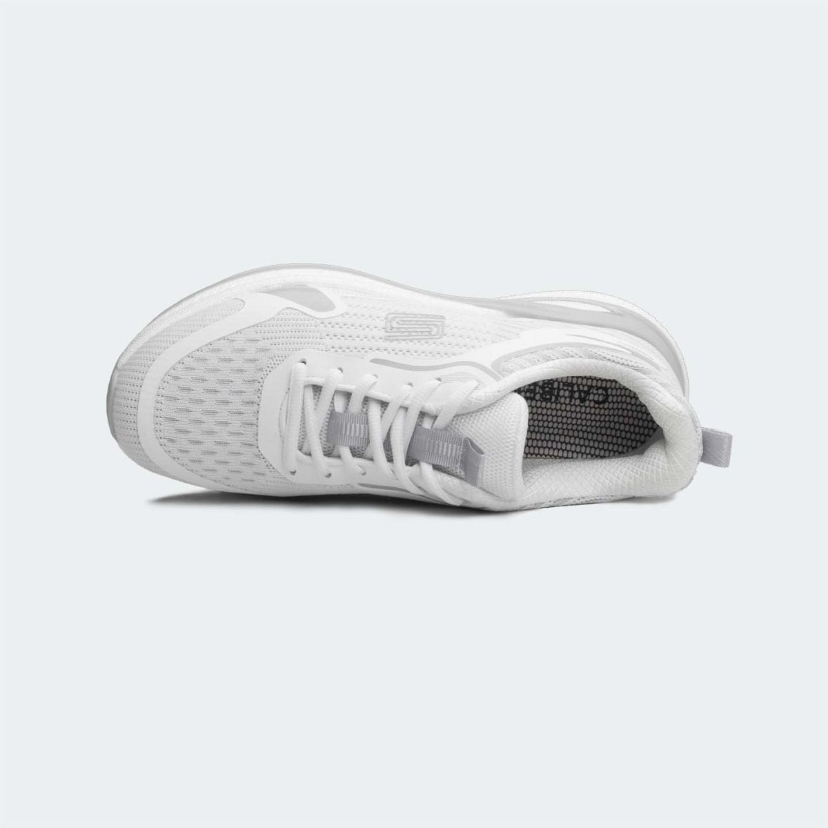 Caliber Shoes White Sport Shoes For Men ( BRETT 744 )