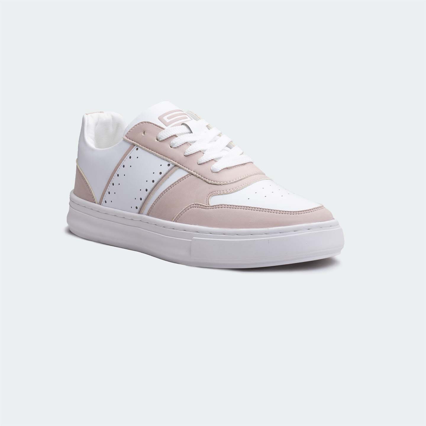 Light Pink Casual Sneakers For Women ( JULIO 563.W )