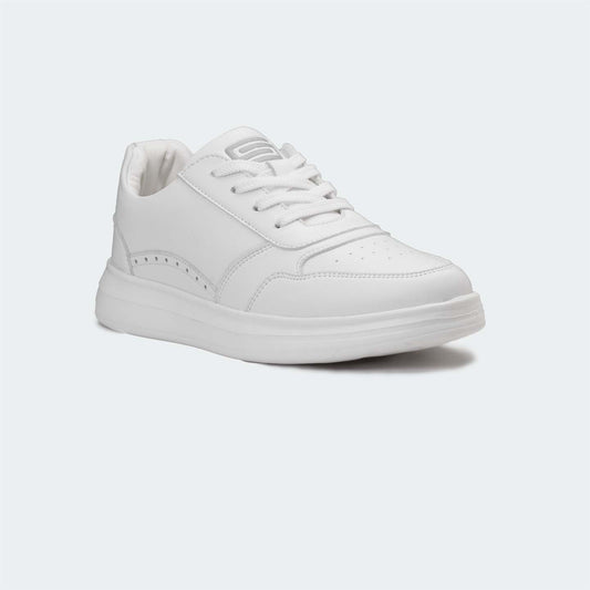 White Casual Sneakers For Kids ( HARPER 564.K )