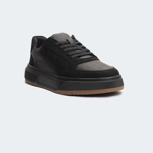 Caliber Shoes Black Casual Sneakers for Men (URBANE 566SR)