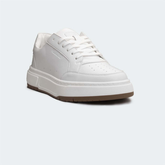 White Casual Sneakers for Men (URBANE 566)