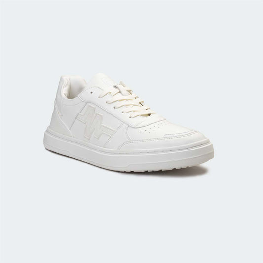 Caliber Shoes White Unisex Sneakers (VEK x Caliber 569)