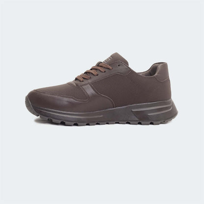 Caliber Shoes Brown Casual Sneakers For Men ( RAPHAEL 570 )