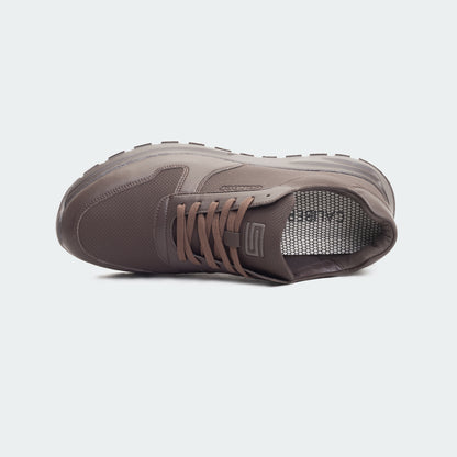 Caliber Shoes Brown Casual Sneakers For Men ( RAPHAEL 570 )