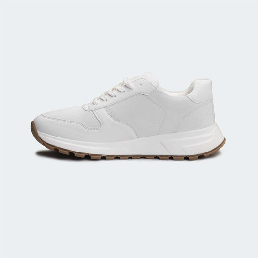 White Casual Sneakers For Men ( RAPHAEL 570 )