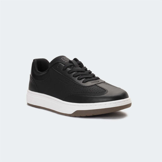 Caliber Shoes Black Casual Sneakers for Men (NOVA 578)