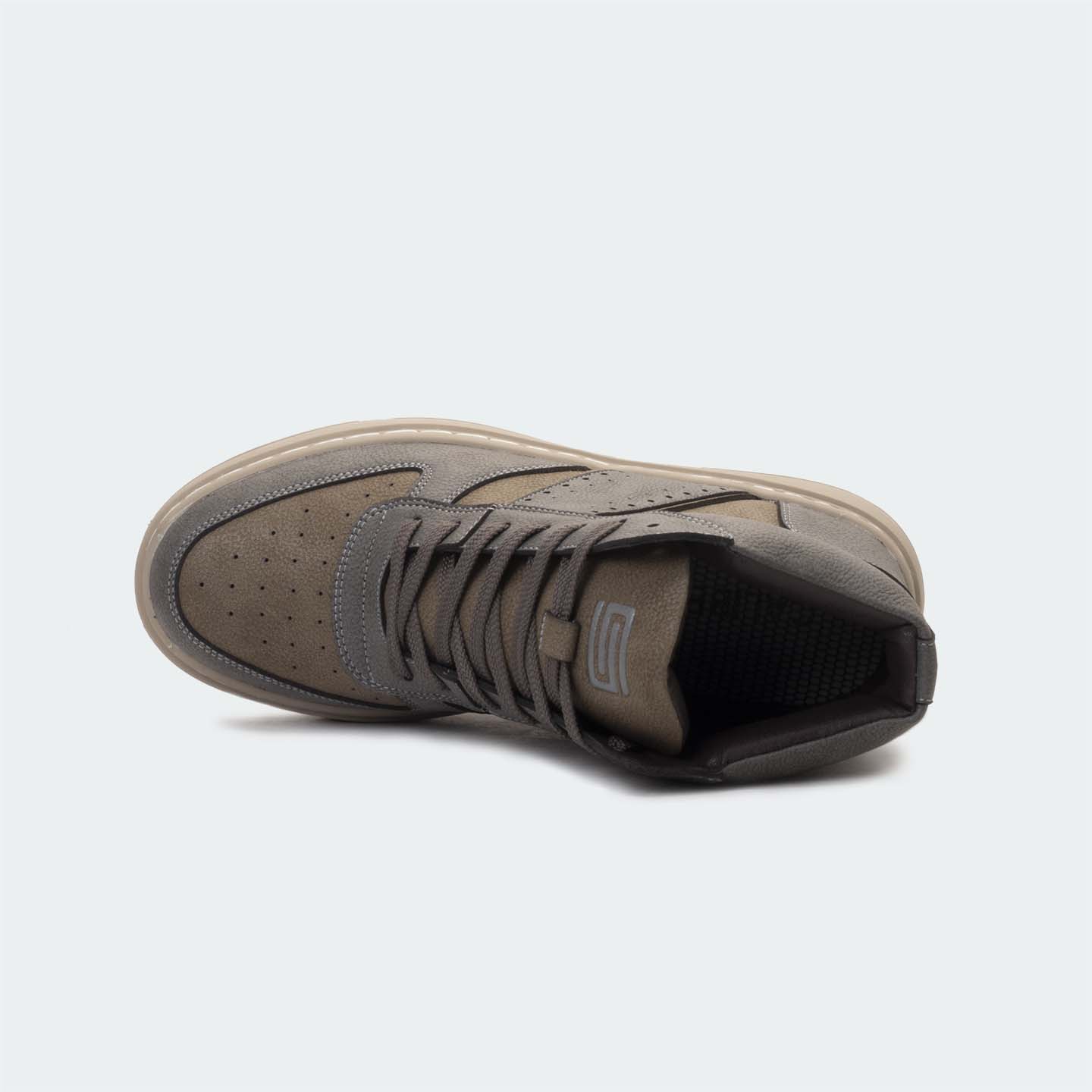 Olive High-Top Sneakers for Women (EVE 678SK)