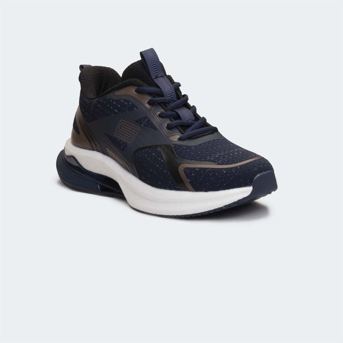 Caliber Shoes Navy Sport Shoes for Men/Women (Laurent 742)
