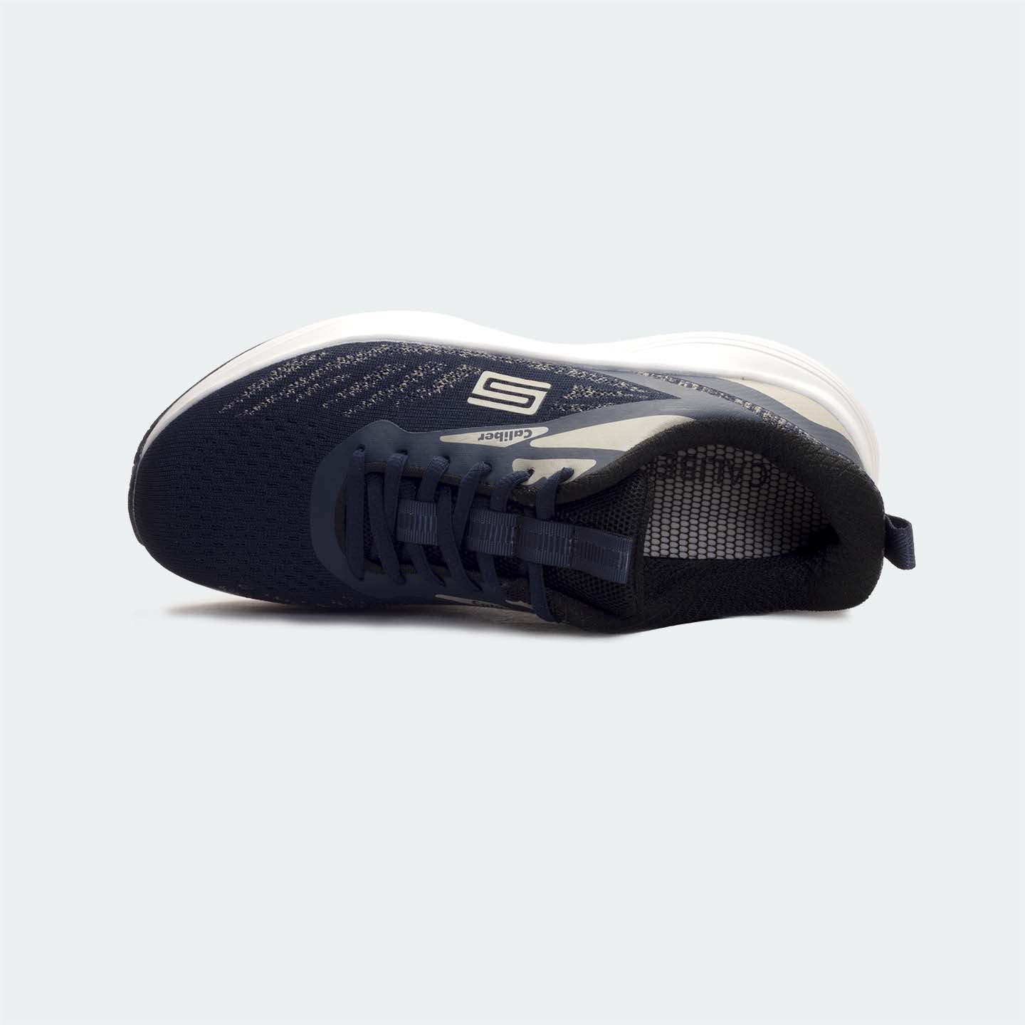 Caliber Shoes Navy Sport Shoes For Men ( FERLAND 746 )