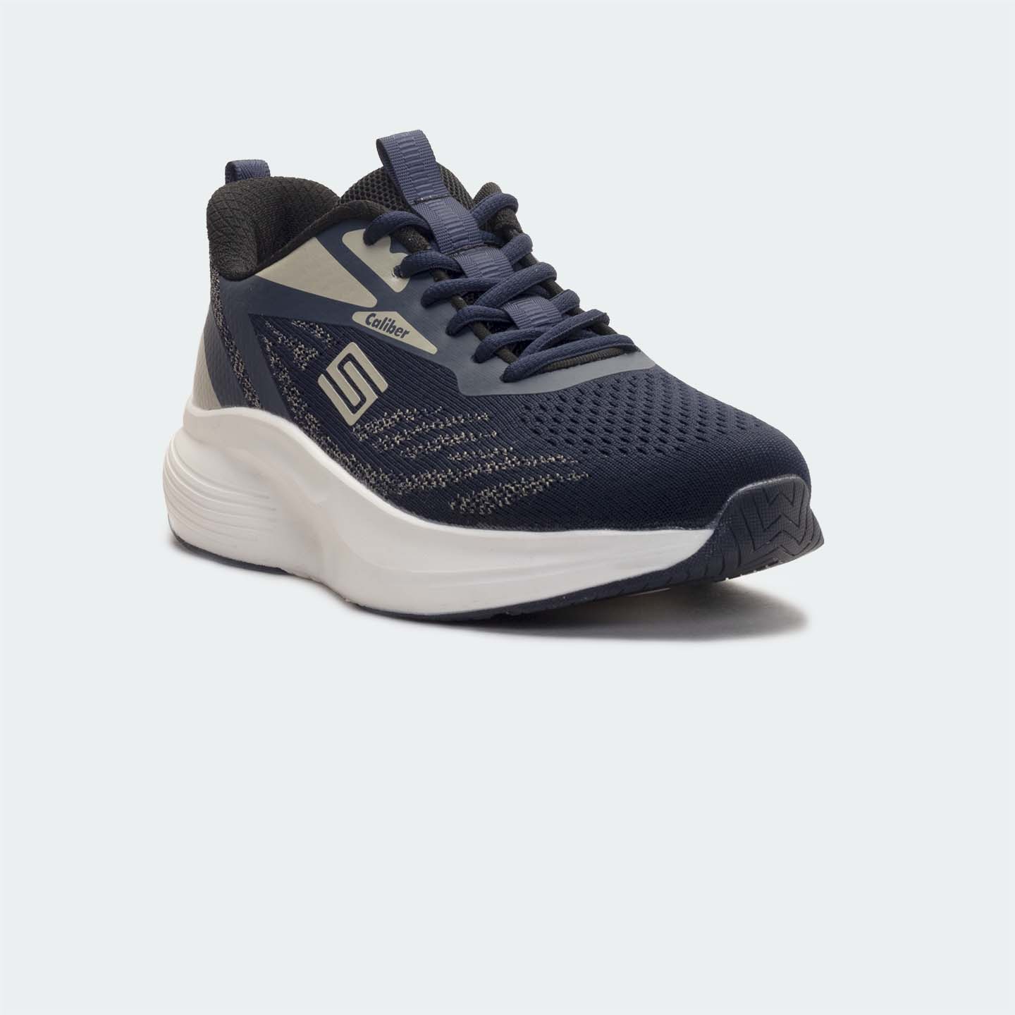 Caliber Shoes Navy Sport Shoes For Men ( FERLAND 746 )