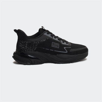 Caliber Shoes Black Sport Shoes ( SHADOW-X 748 )