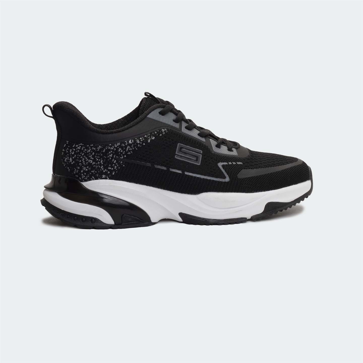 Caliber Shoes Black 2.0 Sport Shoes for Men ( SHADOW-X 748 )