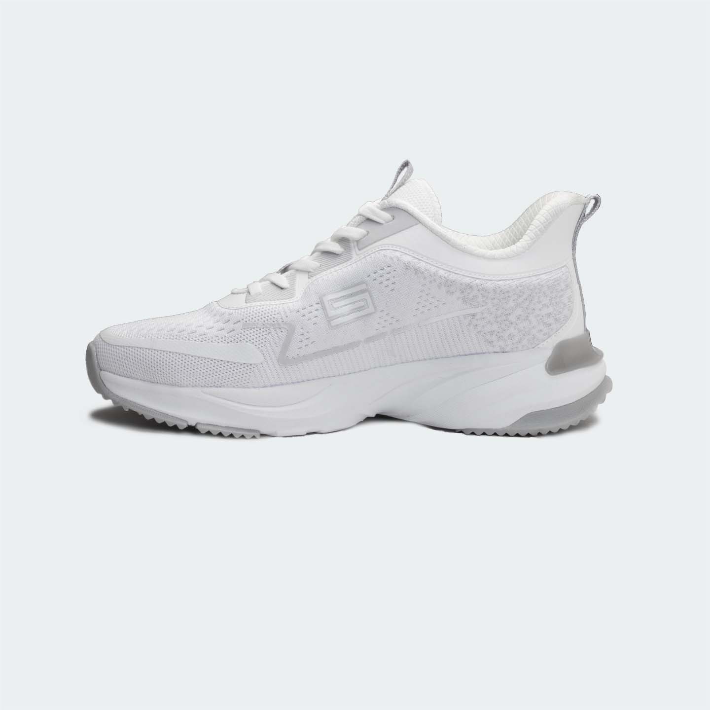 Caliber Shoes White Unisex Sport Shoes ( SHADOW-X 748 )