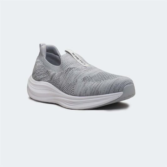 Caliber Light Grey Sports Shoes for Men (AEROKNIT 755)