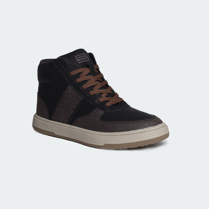 Caliber Shoes High-Top Sneakers For Men ( ADAM 678SK.M )