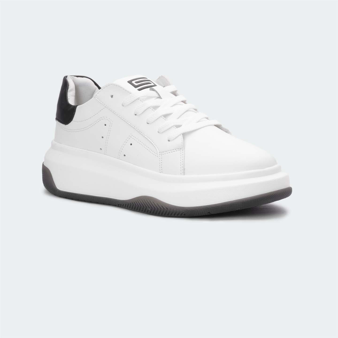 White Casual Sneakers For Women ( GWEN 599 )