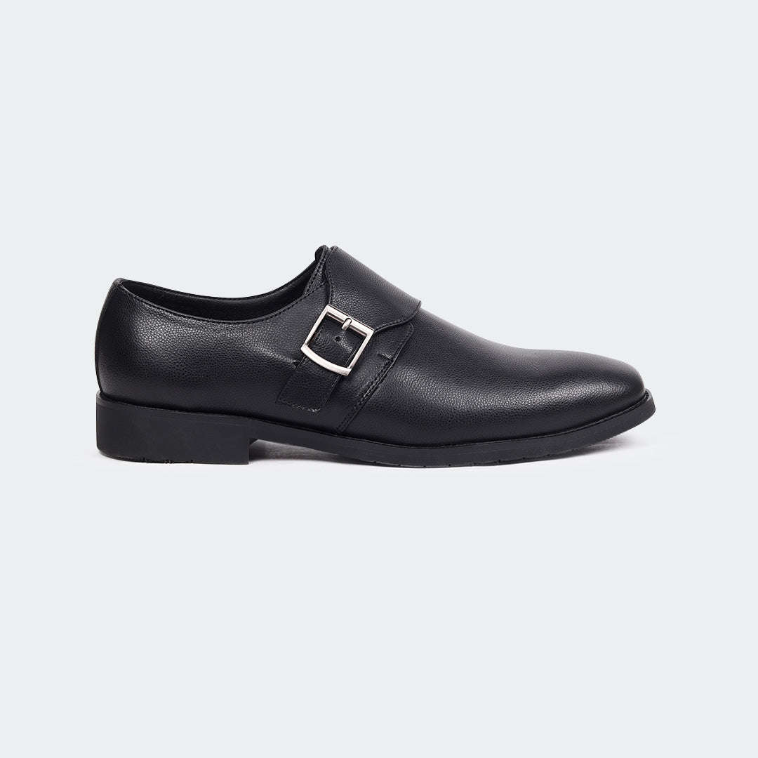 Black Penny Formal Shoes for Men (LEOPOLD T686G)