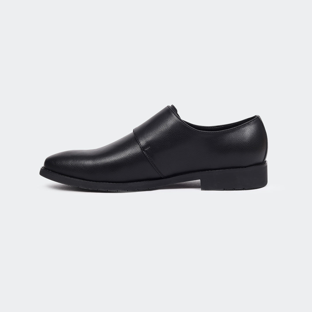 Black Penny Formal Shoes for Men (LEOPOLD T686G)