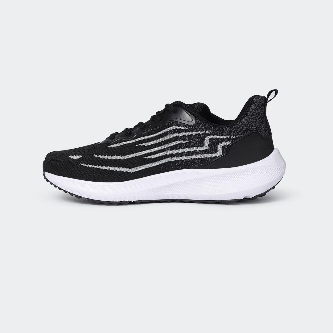 Black Sport Shoes for Men (MAVERICK 724) - Caliber Shoes