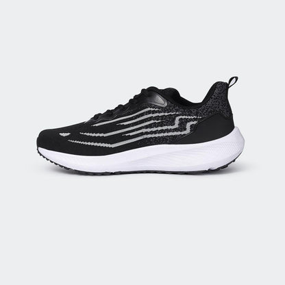 Black Sport Shoes for Men (MAVERICK 724) - Caliber Shoes