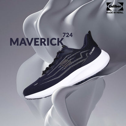 Blue Sport Shoes for Men (MAVERICK 724) - Caliber Shoes