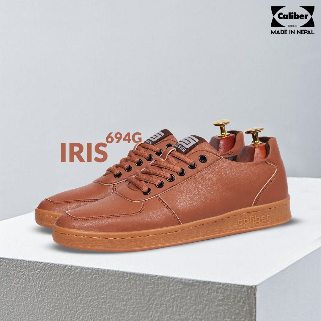 Casual Brown Sneakers for Men (IRIS 694G)