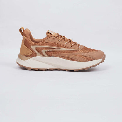 Brown Trail-running Shoes for Men (TRAIL-X 730) - Caliber Shoes