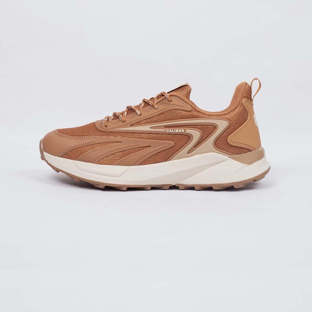 Brown Trail-running Shoes for Men (TRAIL-X 730) - Caliber Shoes