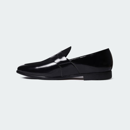 Caliber Shoes Black Formal Shoes for Men (CARTER B683SNY/SR) - Caliber Shoes