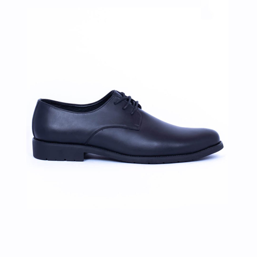 Caliber Shoes Black Lace Up Formal Shoes for Men (A 418 C) - Caliber Shoes