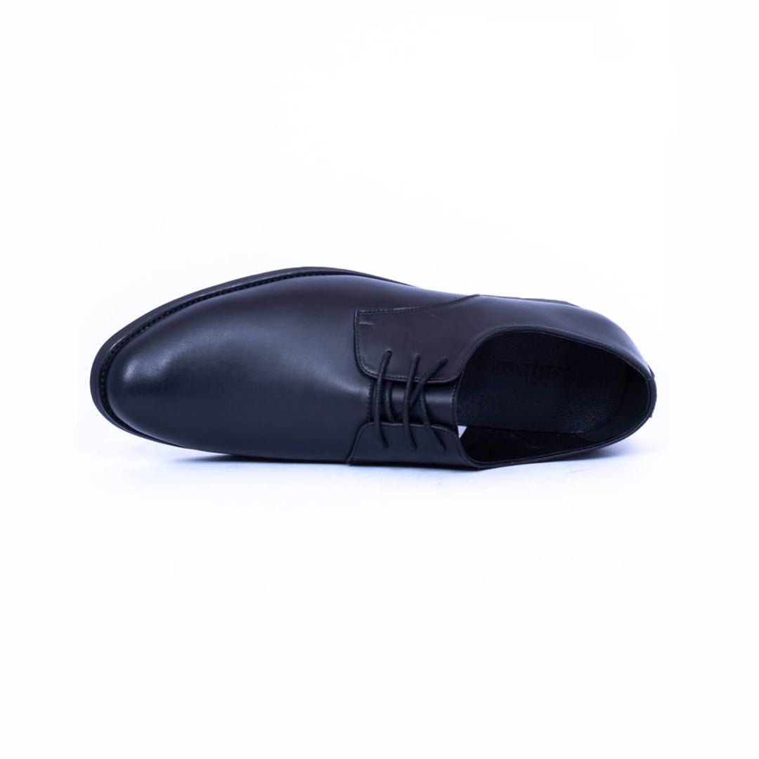Caliber Shoes Black Lace Up Formal Shoes for Men (A 418 C) - Caliber Shoes