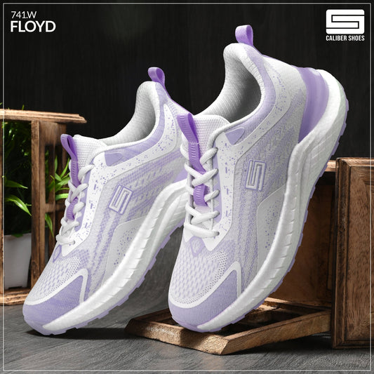 Caliber Shoes Lavender Sport Shoes for Women (Flyod 741W) - Caliber Shoes