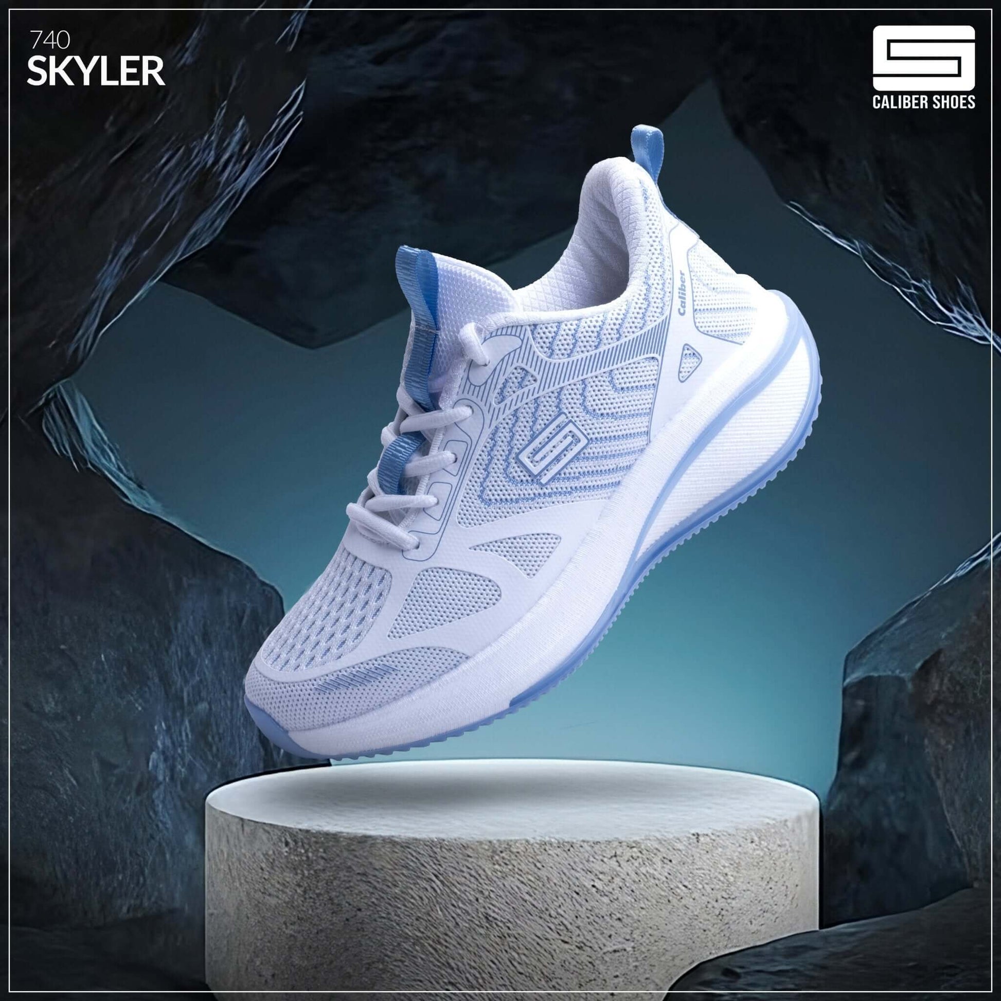 Caliber Shoes Sky Sport Shoes for Men (Skyler 740)