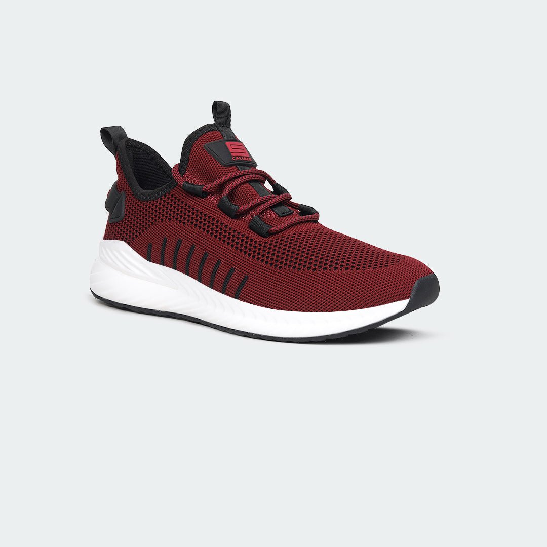Caliber Sport Shoes Maroon For Men ( BOLT 806) - Caliber Shoes
