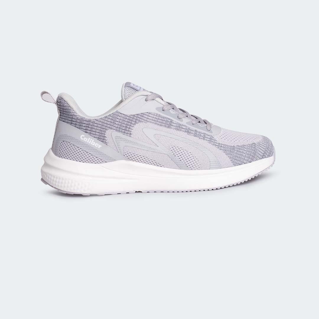 Light Grey Sport Shoes for Men (Inigo 732) - Caliber Shoes