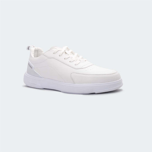 White Casual Sneakers for Men (Radcliff 559) - Caliber Shoes