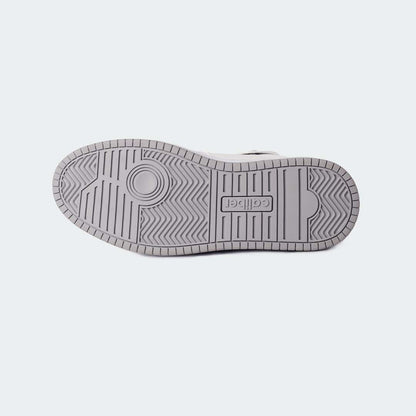 White/Grey Casual Sneakers for Men (LEWIS 692S) - Caliber Shoes