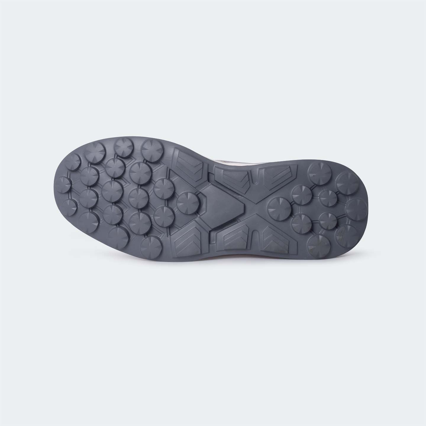 White/Grey Casual Sneakers for Men (Willow 560)